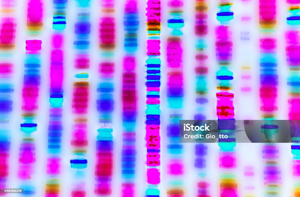 DNA sequence Graphic representation of the DNA sequence DNA Stock Photo