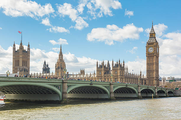 istock Westminster bridge and Big Ben in London 498190418