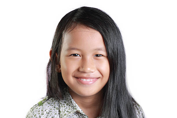 istock Happy Little Asian Girl Smiling 498191406