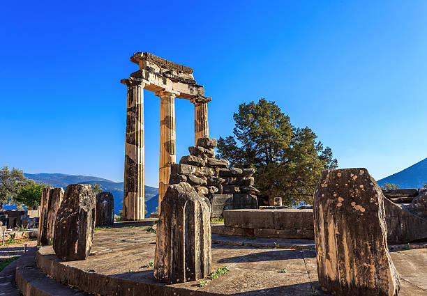 istock ruins Athina Pronaia temple in Ancient Delphi 498191746