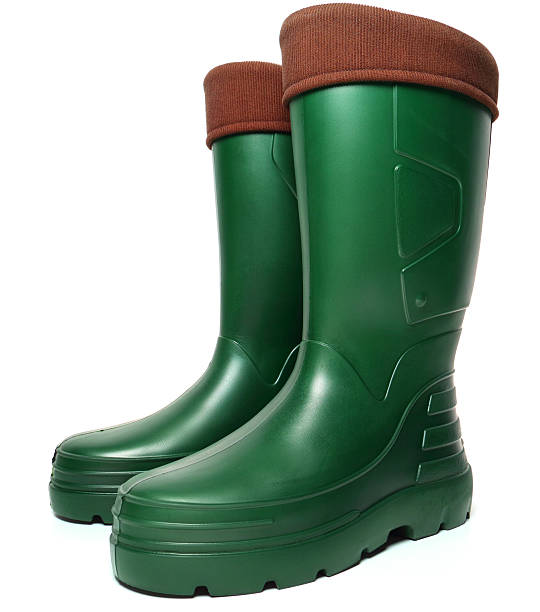 istock Green Wellington boots 498191758