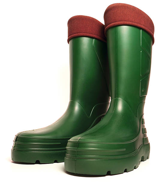 istock Green Wellington boots 498191770