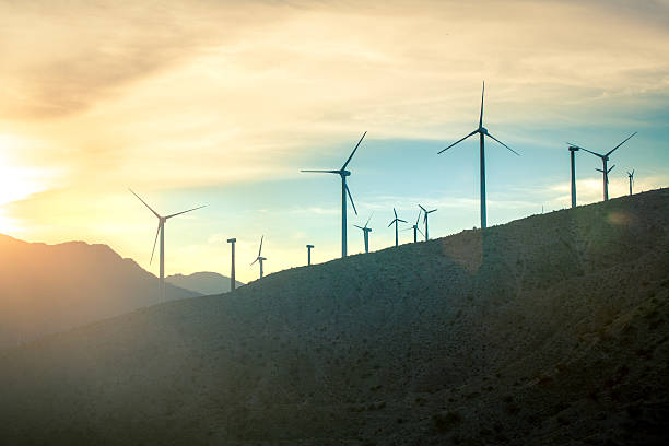 istock Wind Turbines, San Gorgonio Pass Wind Farm At Sunset 498192880
