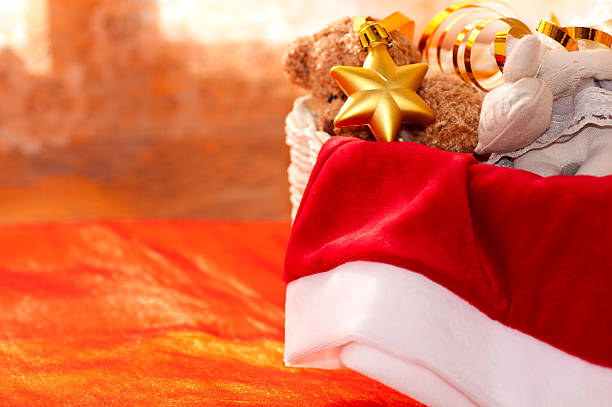 istock from baskets hanging down and falling out Christmas toys 498193314