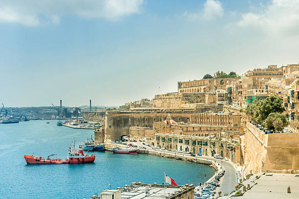 istock view on Valletta from the sea in Malta 498196398
