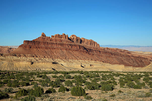 istock Red sandstone cliffs of Red Dragon Canyon 498200216
