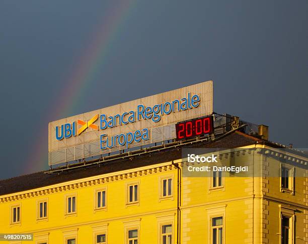 Ubi Znak Banku - zdjęcia stockowe i więcej obrazów Turyn - Turyn, Tęcza, Bank