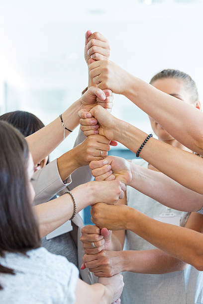 Group of women at the training