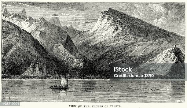 タヒチ - タヒチのベクターアート素材や画像を多数ご用意 - タヒチ, 自然の景観, 19世紀