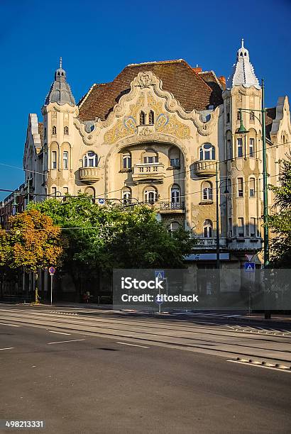 Photo libre de droit de Grof Palace Szeged En Hongrie banque d'images et plus d'images libres de droit de Szeged - Szeged, Art nouveau, Ciel sans nuage