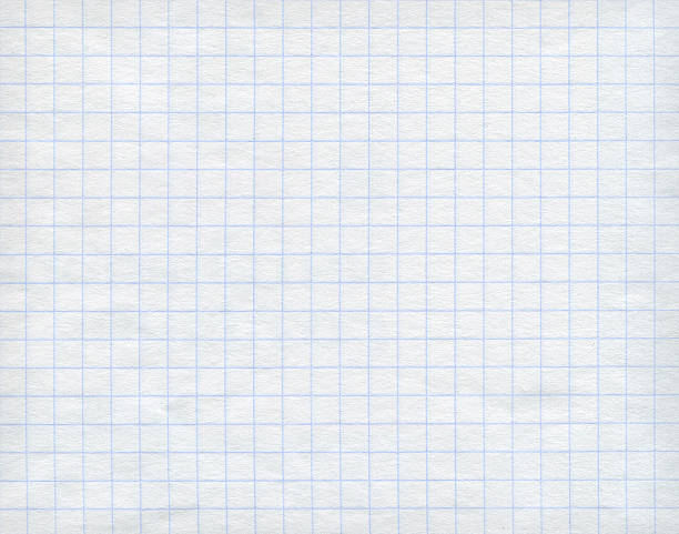 gráfico de papel azul sobre fundo branco. - graph paper fotos imagens e fotografias de stock