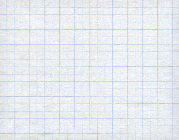 blue graph paper on white background. - 方格紙 圖片 個照片及圖片檔