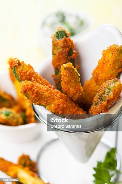 Zucchini Fries Stock Photo - Download Image Now - Appetizer, Breaded, Cheese