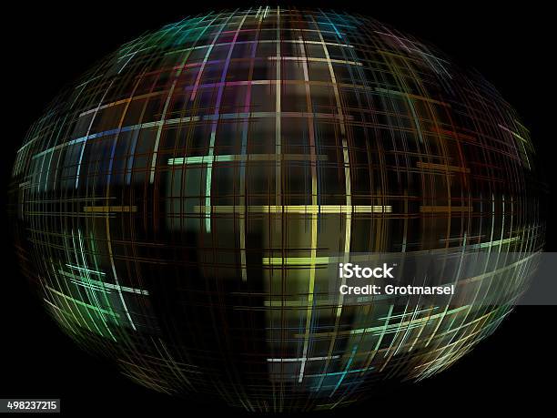 Абстрактный Глобус Силуэт С Глобальным Интернетконтроля — стоковые фотографии и другие картинки www