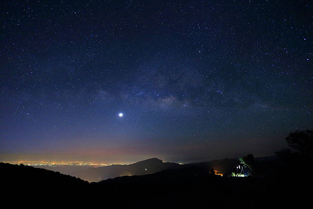 istock Landscape of Milky Way beautiful sky 498238925