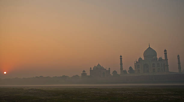 istock Taj Mahal at sunrise time 498239309