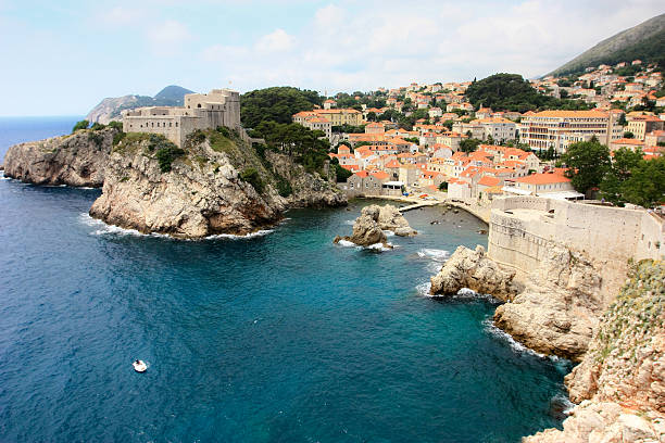 istock Dubrovnik rocky coastline 498239983