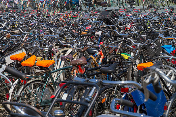 istock Vast number of parked bicycles 498241321
