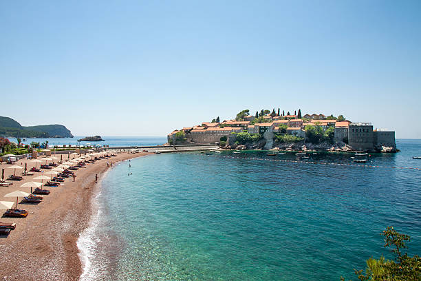 istock Sveti Stefan, Montenegro 498242433