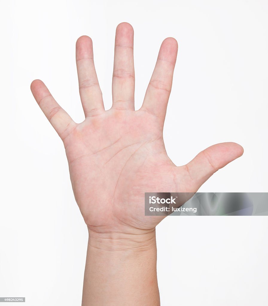 hand Cut Out Stock Photo