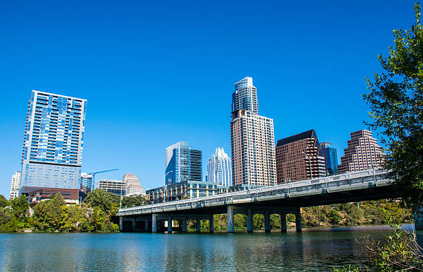 istock Wide Angle Austin Texas Colorado River Congress Bridge 498247274