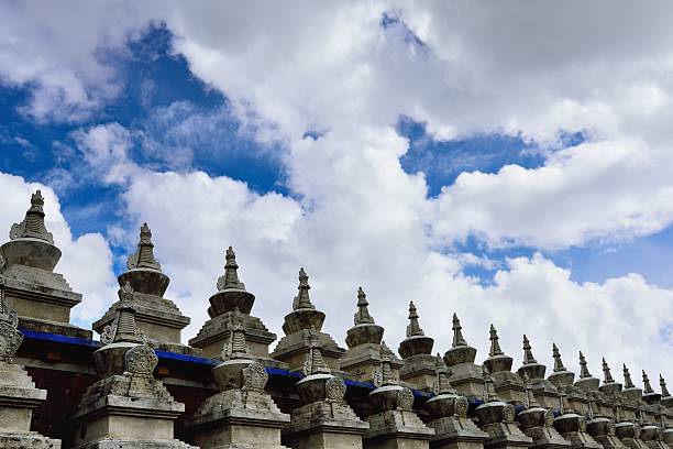 Tagong temple in Western Sichuan Plateau.