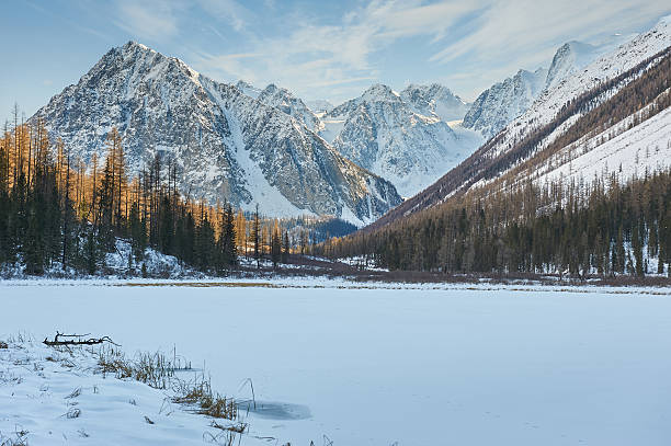istock Beautiful winter landscape, Altai mountains Russia. 498249626