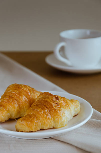 istock Croissants and Coffee for Breakfast. 498249924