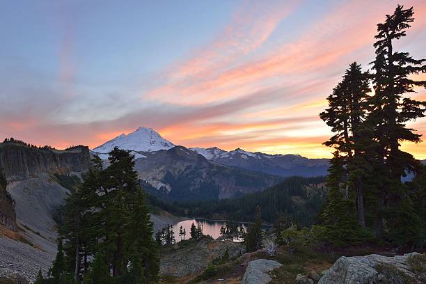 istock Mt. Baker and Iceberg Lake viewed from Herman Saddle 498249930