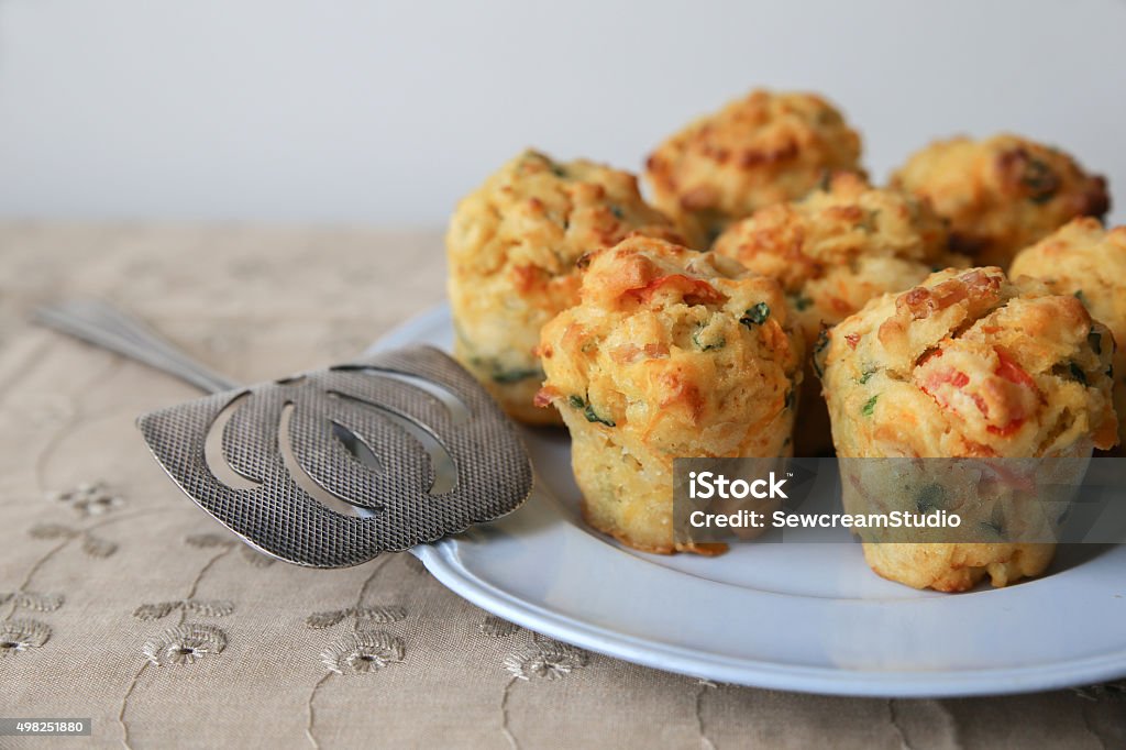 Homemade mini egg muffins Mini quiche, selective focus 2015 Stock Photo