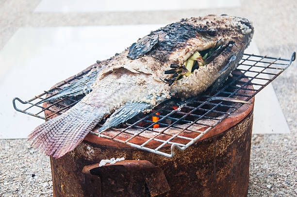 istock Thai Food, Salt-Crusted Grilled Fish 498252350