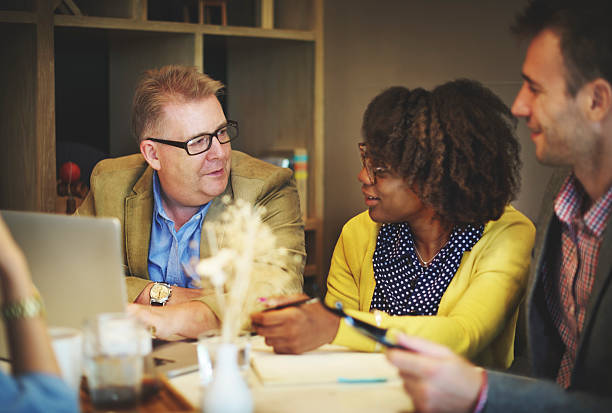 istock Business People Meeting Corporate Laptop Technology Concept 498257518