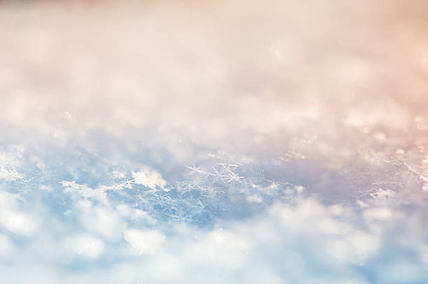 istock Macro image of snowflakes. Winter background. 498259024