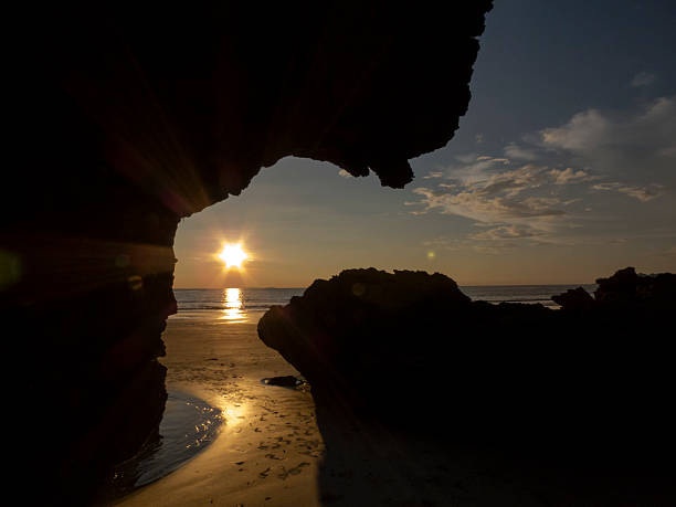 istock wonderful sunset on the beach at Haad Yao Beach, Thailand 498271690