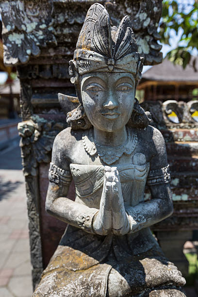 istock Temple in Bali, Indonesia on a beautiful sunny day 498273798
