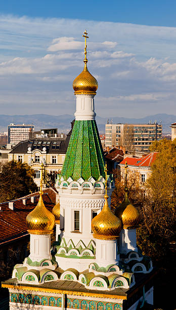 istock Russian Church St. Nicholas, Sofia, Bulgaria 498275848