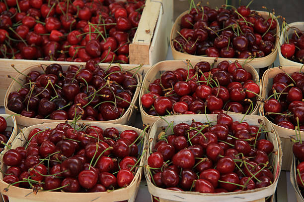istock Cherries at a French market 498277977