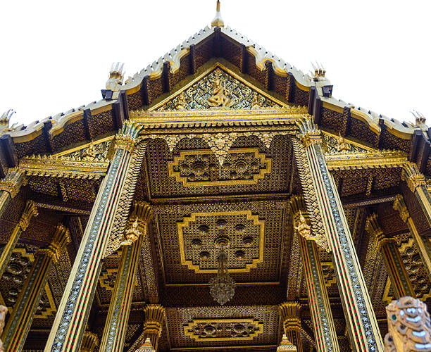 Templos na Tailândia - fotografia de stock