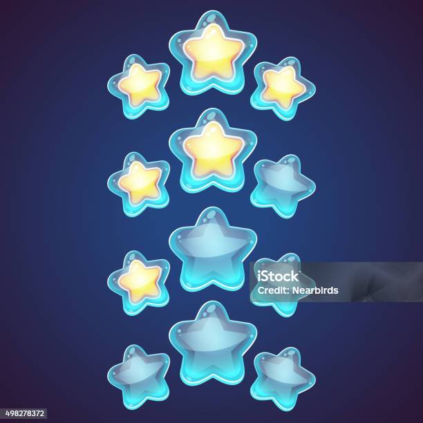Star Vector Logo Set Icon Stock Illustration - Download Image Now - 2015, Abstract, Architectural Column