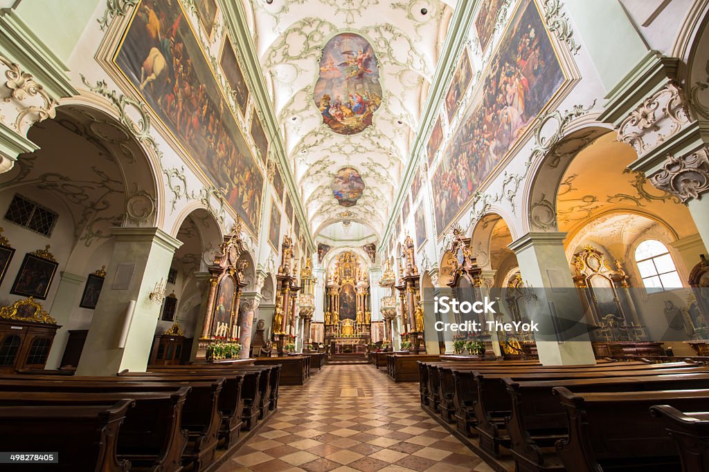 Dom Sankt Jakob, Cathedral of Innsbruck, Austria Angel Stock Photo