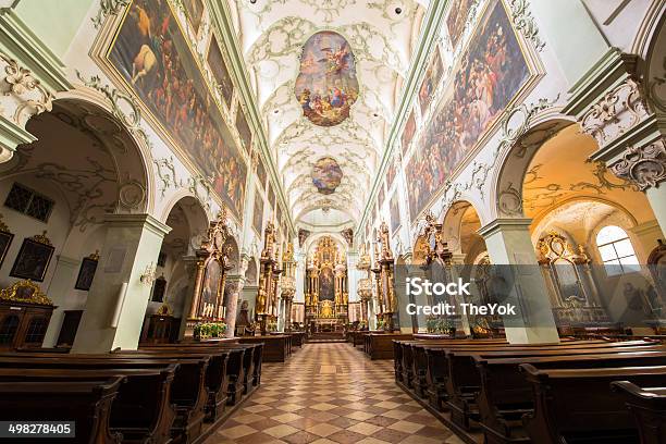 Dom Sankt Jakob Cathedral Of Innsbruck Austria Stock Photo - Download Image Now - Angel, Architecture, Austria