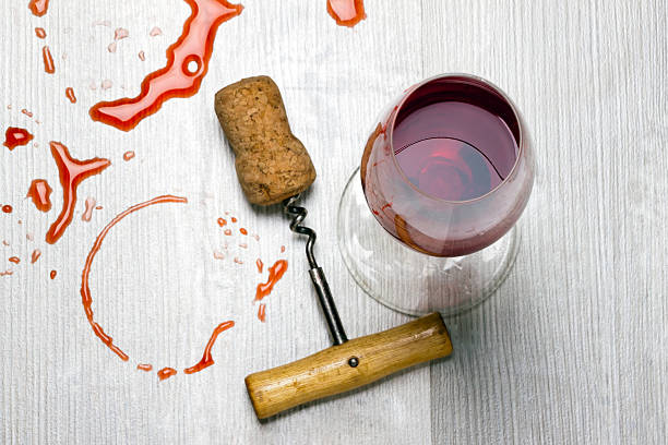 istock glass of wine and a corkscrew 498279776