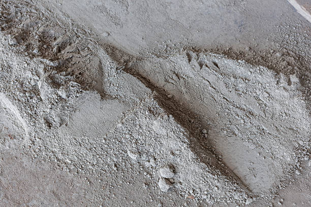 istock Cement is a powder ground from broken bags. 498281110