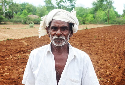 Portrait of Indian Farmer 