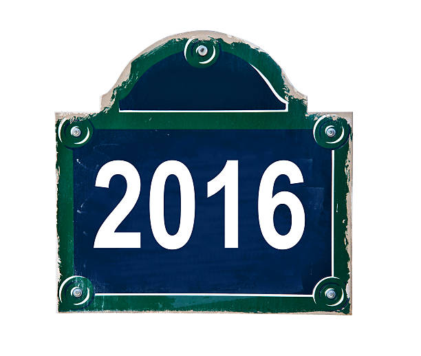 istock 2016 written on a Paris street plate isolated on white 498283210
