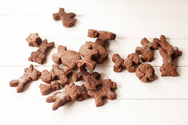 istock Various cookies on table, christmas decoration 498283546