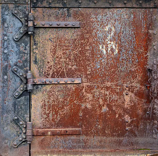 Photo of Rusty steel door