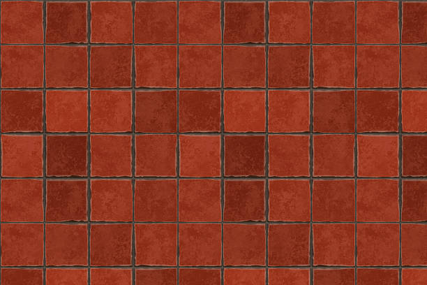 red terrakottafliesen - red tile stock-fotos und bilder