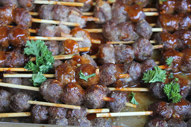 istock Delicious beef meet balls 498284182