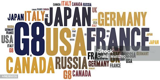 Word Cloud Illustration Related To Most Influential Countries Stock Photo - Download Image Now